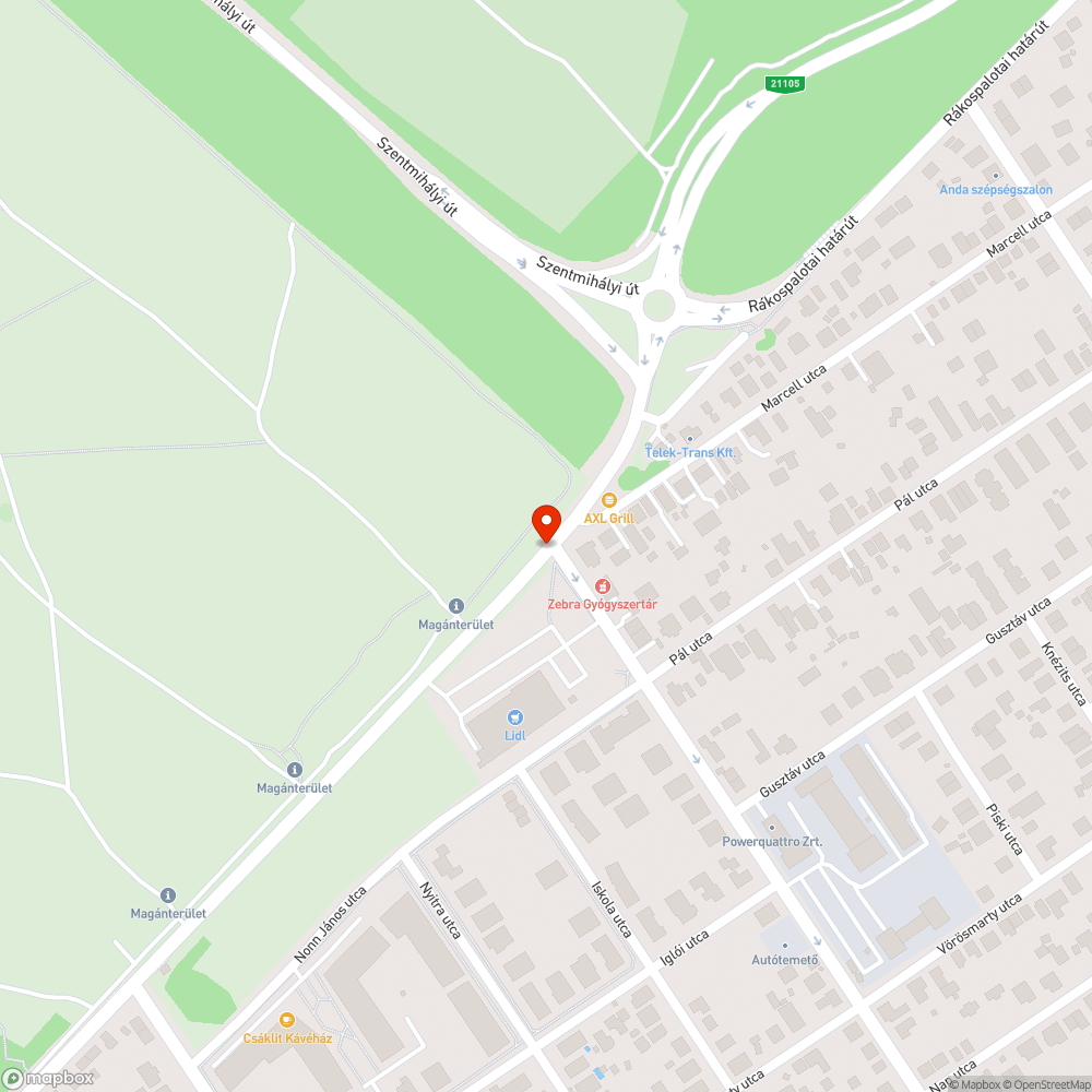 Gyalogos átkelés biztosítása bejelentés helye