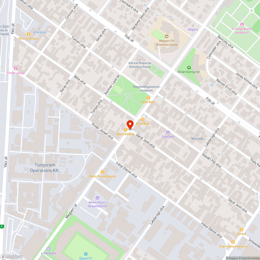 Takarásban lévő tábla bejelentés helye