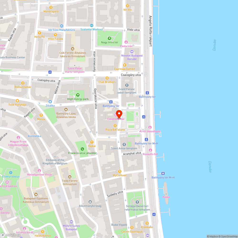 Batthyány téri csarnok süllyesztett lámpája összetörve bejelentés helye