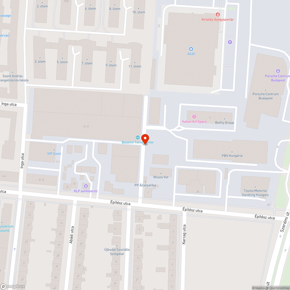 Törött, elhagyott autó bejelentés helye