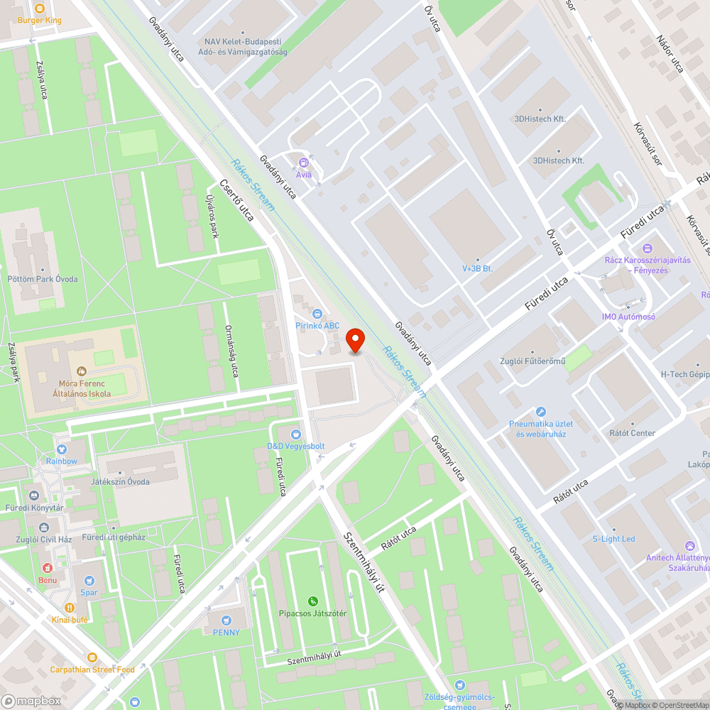 Tábla bejelentés helye