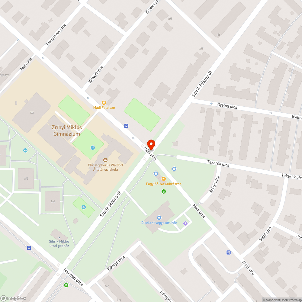 Hiányzó fényterelők bejelentés helye