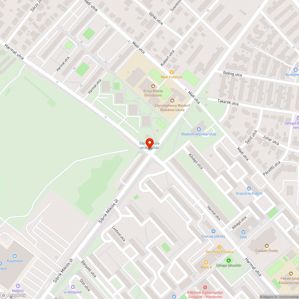 Otthagyott gödör villanyoszlop mellett bejelentés helye