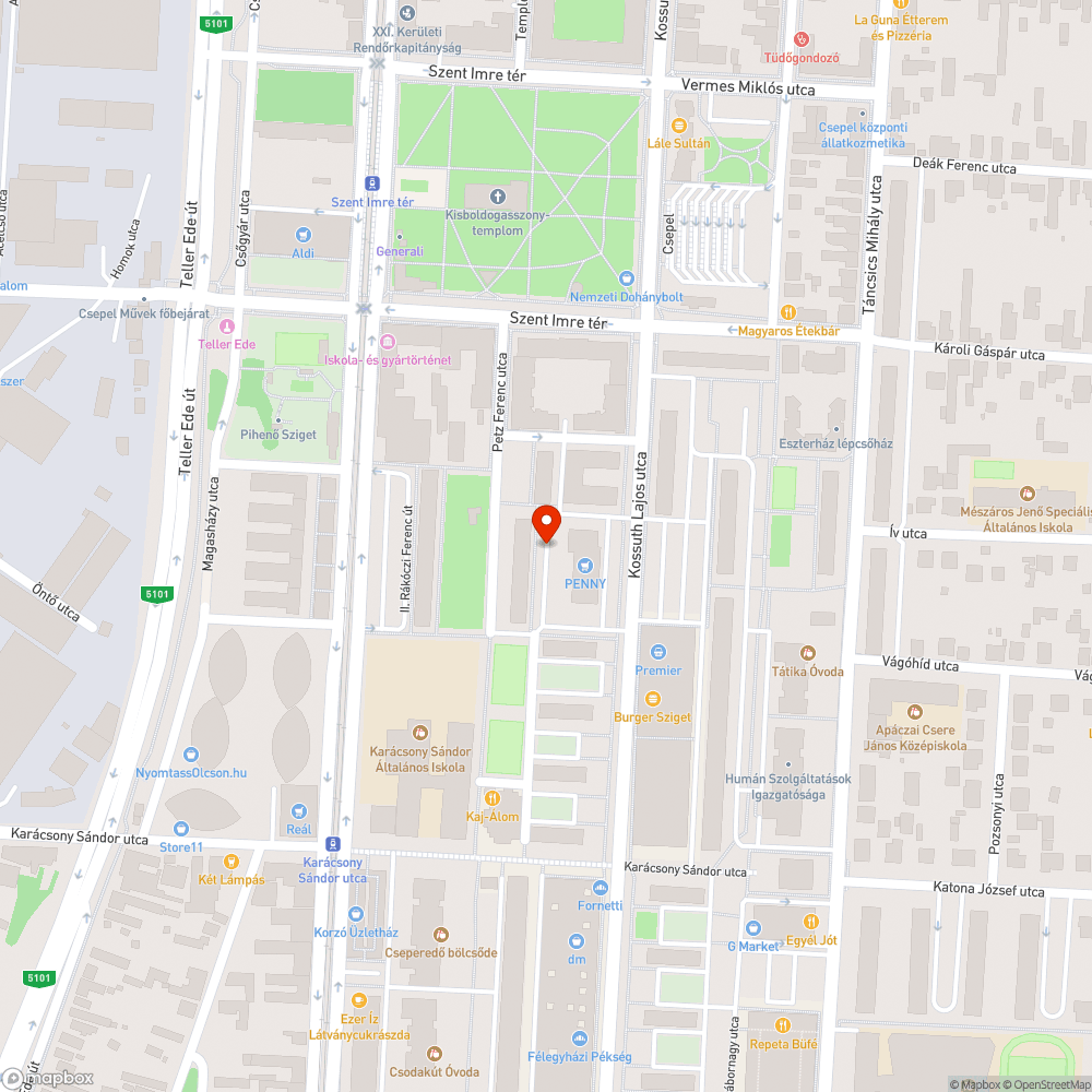 besüllyedt csapadék elvezető bejelentés helye