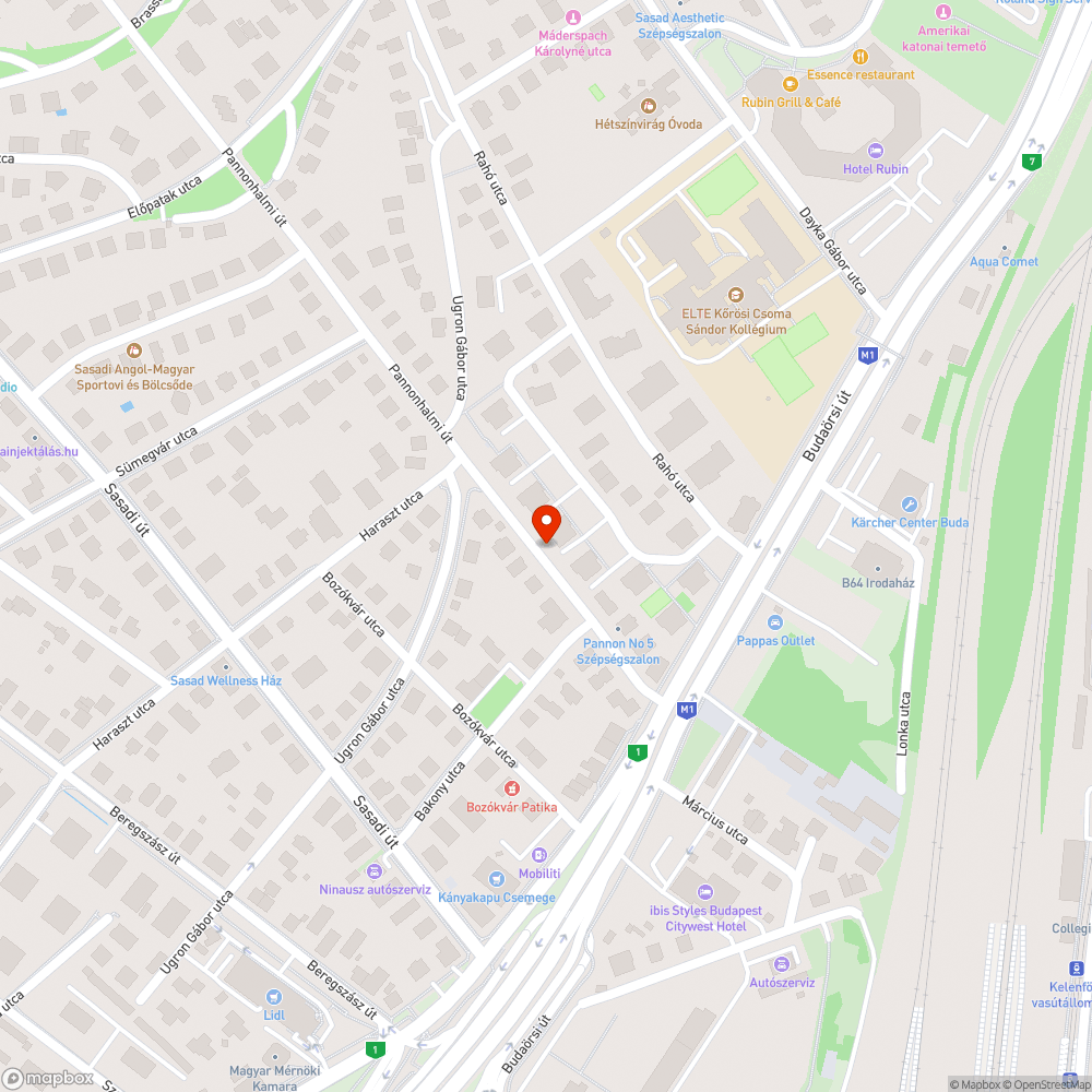 Szemét a Pannonhalmi úton bejelentés helye