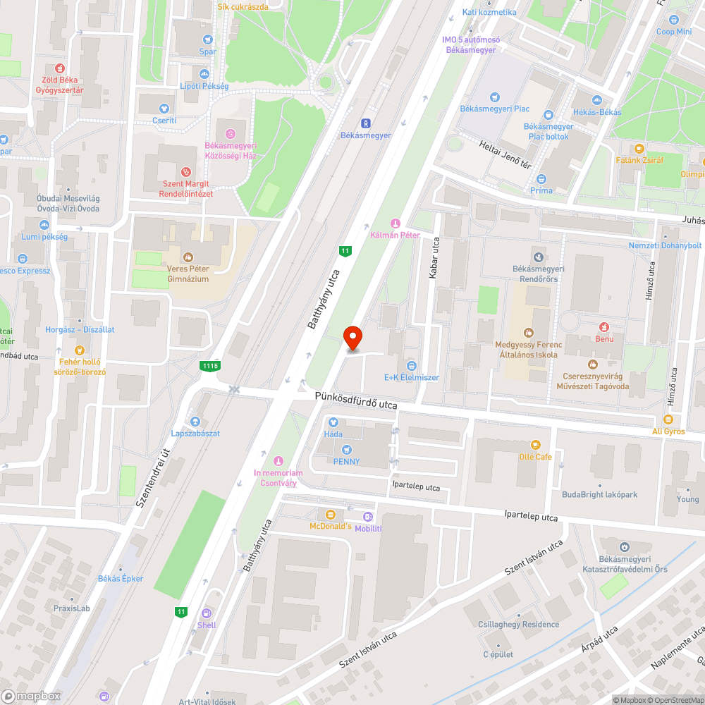 Megborult pollerek bejelentés helye