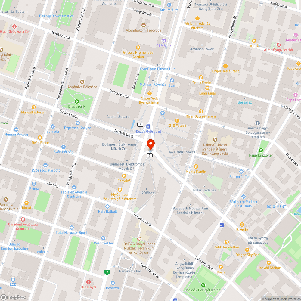 Betört fal a Dózsa György út metróaluljáróban bejelentés helye