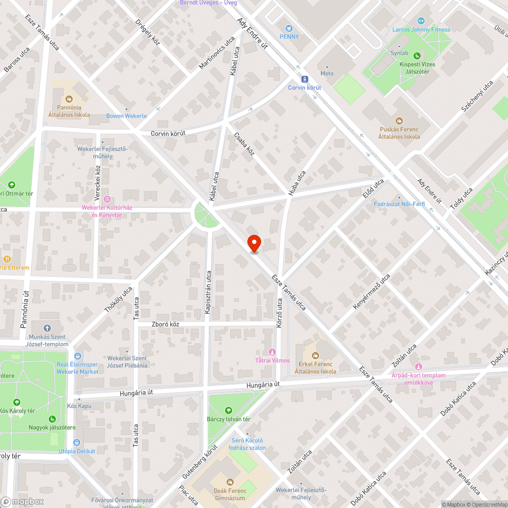 félbehagyott közműfelújítás bejelentés helye