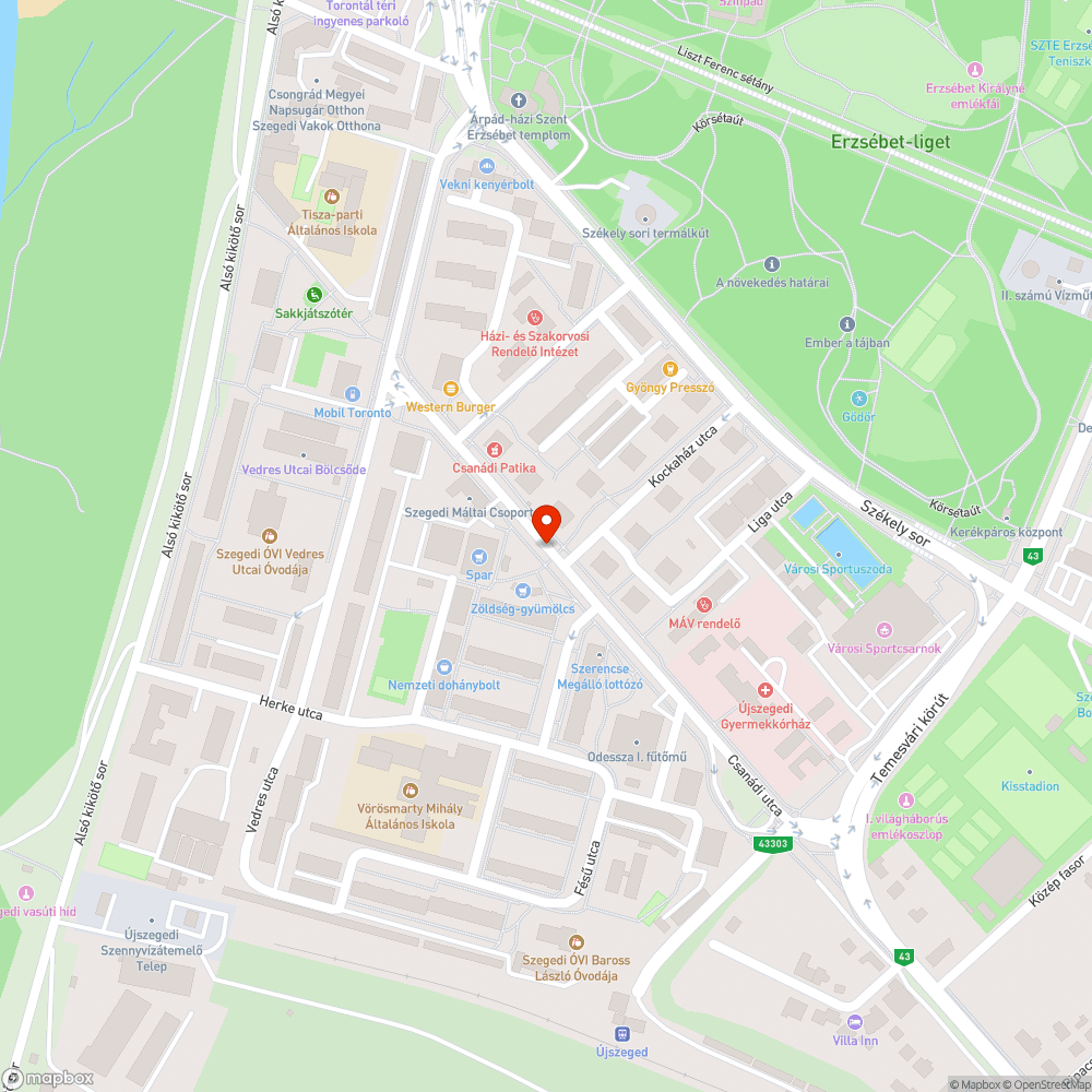 Hiányzik az üveg - Csanádi utca bejelentés helye