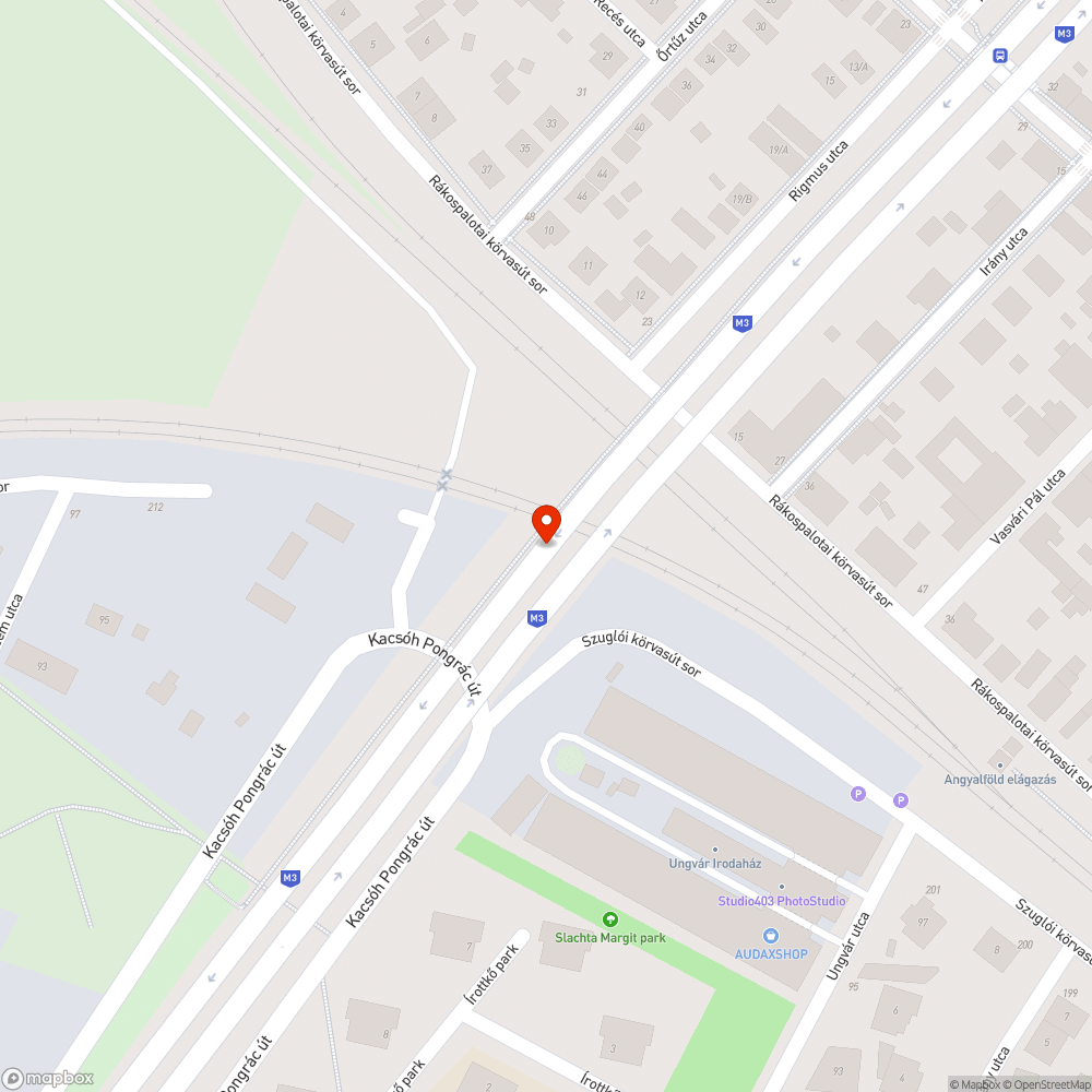 Sötét lámpa bejelentés helye