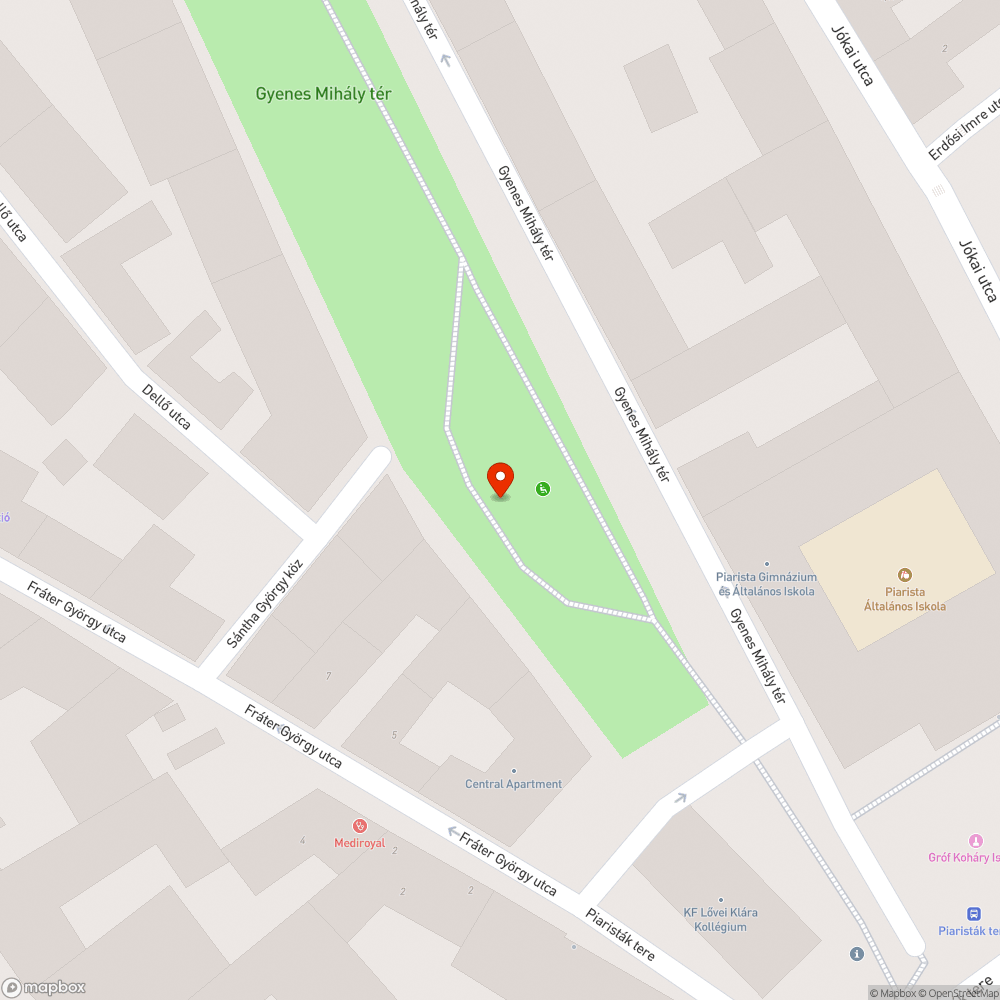 Kivilágítatlan kerékpárútszakasz bejelentés helye