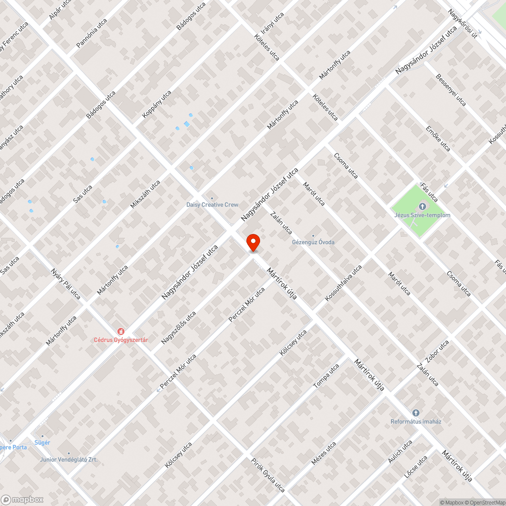 Utca tábla bejelentés helye