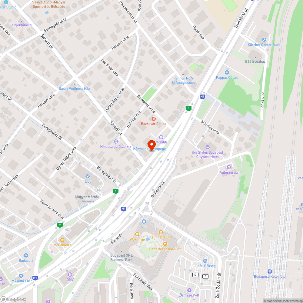 Szemét a BKK automata mögé helyezve bejelentés helye