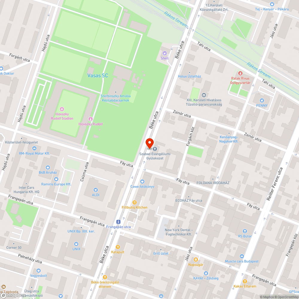 Beszakadó aknafedél bejelentés helye