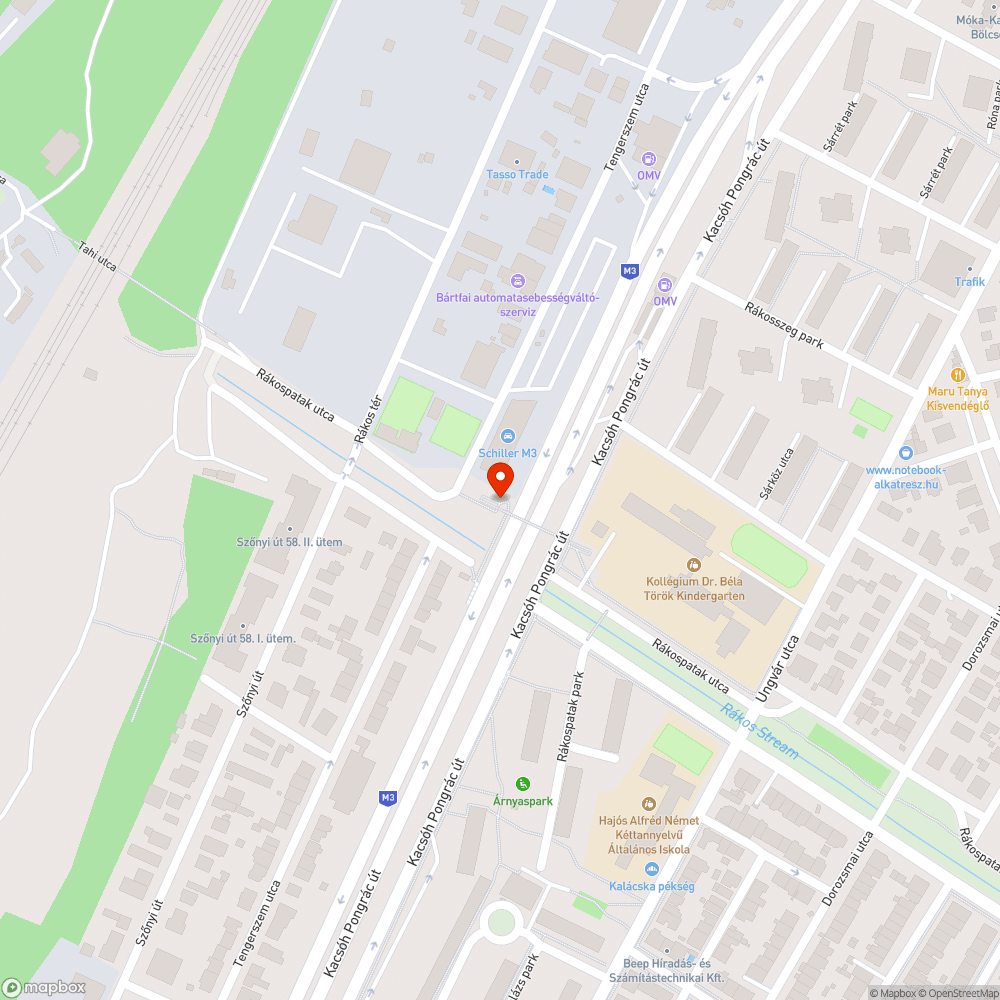 Graffitis híd bejelentés helye