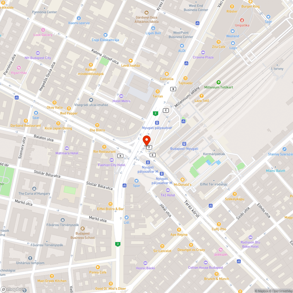 Merre van a metrópótló? bejelentés helye