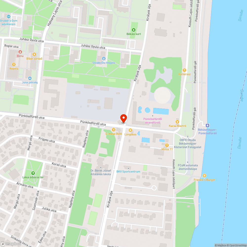 Szemetesek rögzítése bejelentés helye