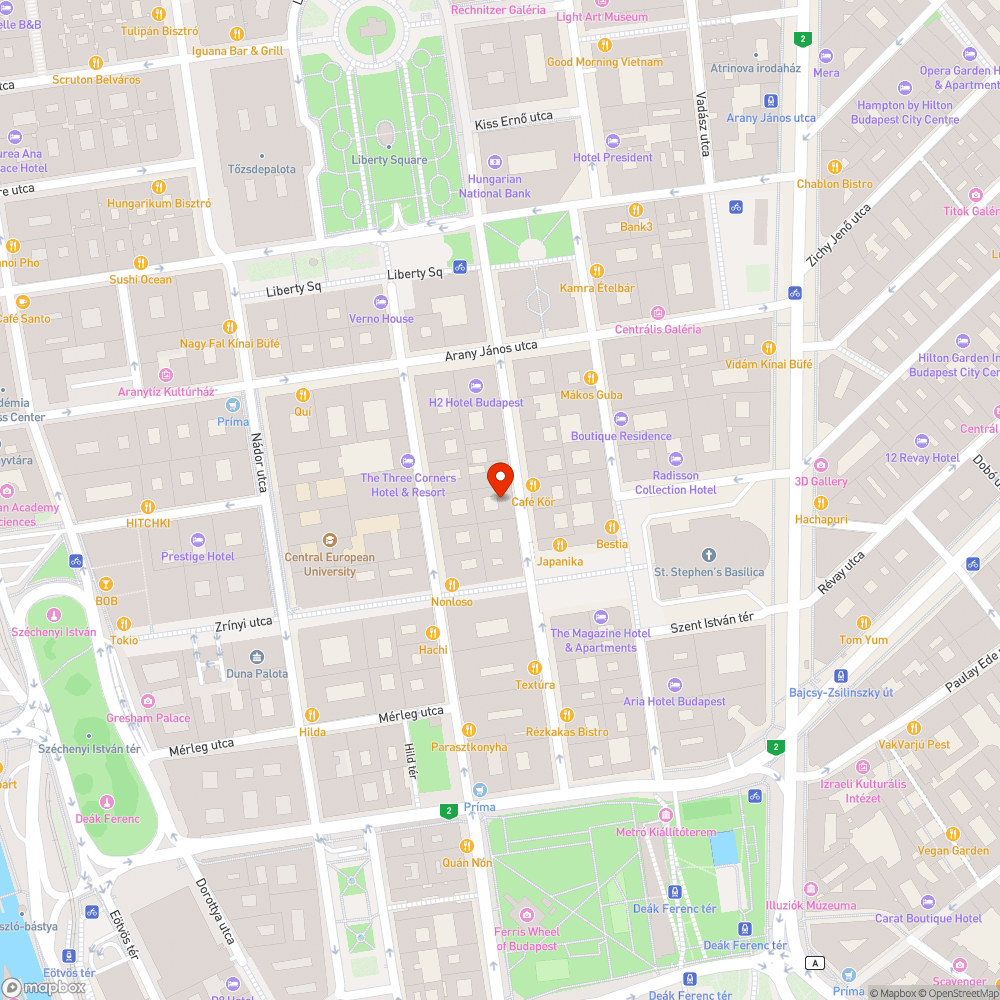 Kátyú a Sas utcában bejelentés helye