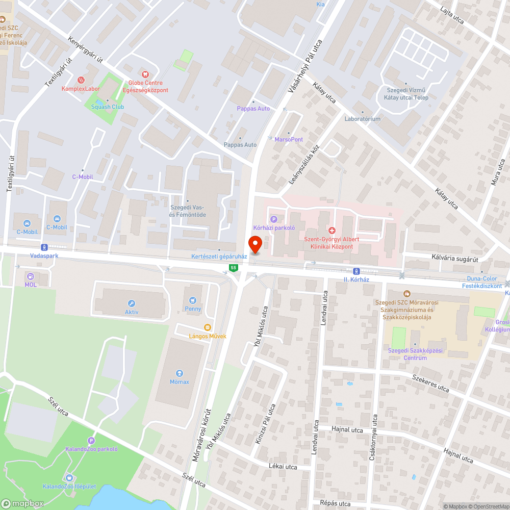 Összefirkált trafóház bejelentés helye