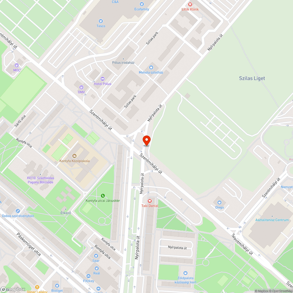 Bokor bejelentés helye