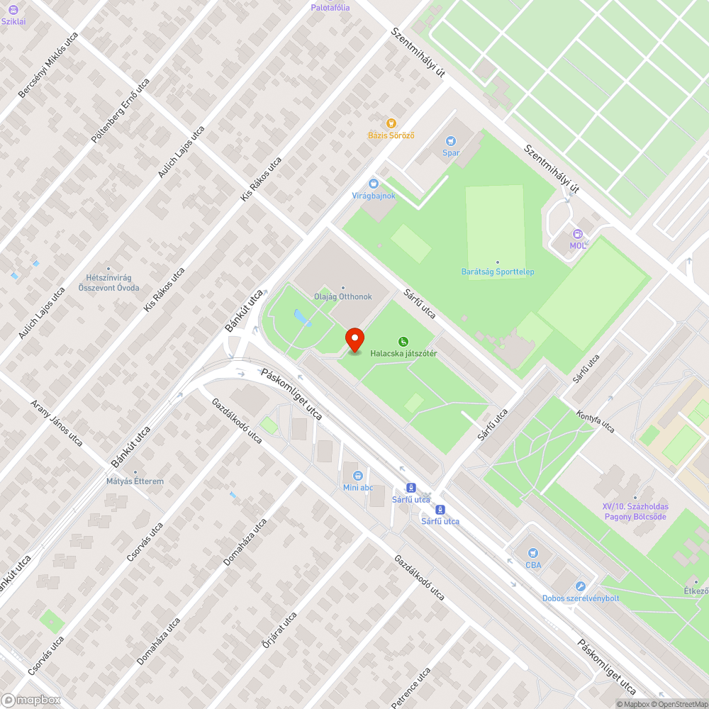 Szétesett szemetes bejelentés helye