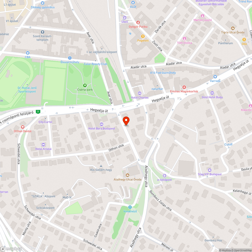 Rendszám nélküli roncsautó bejelentés helye