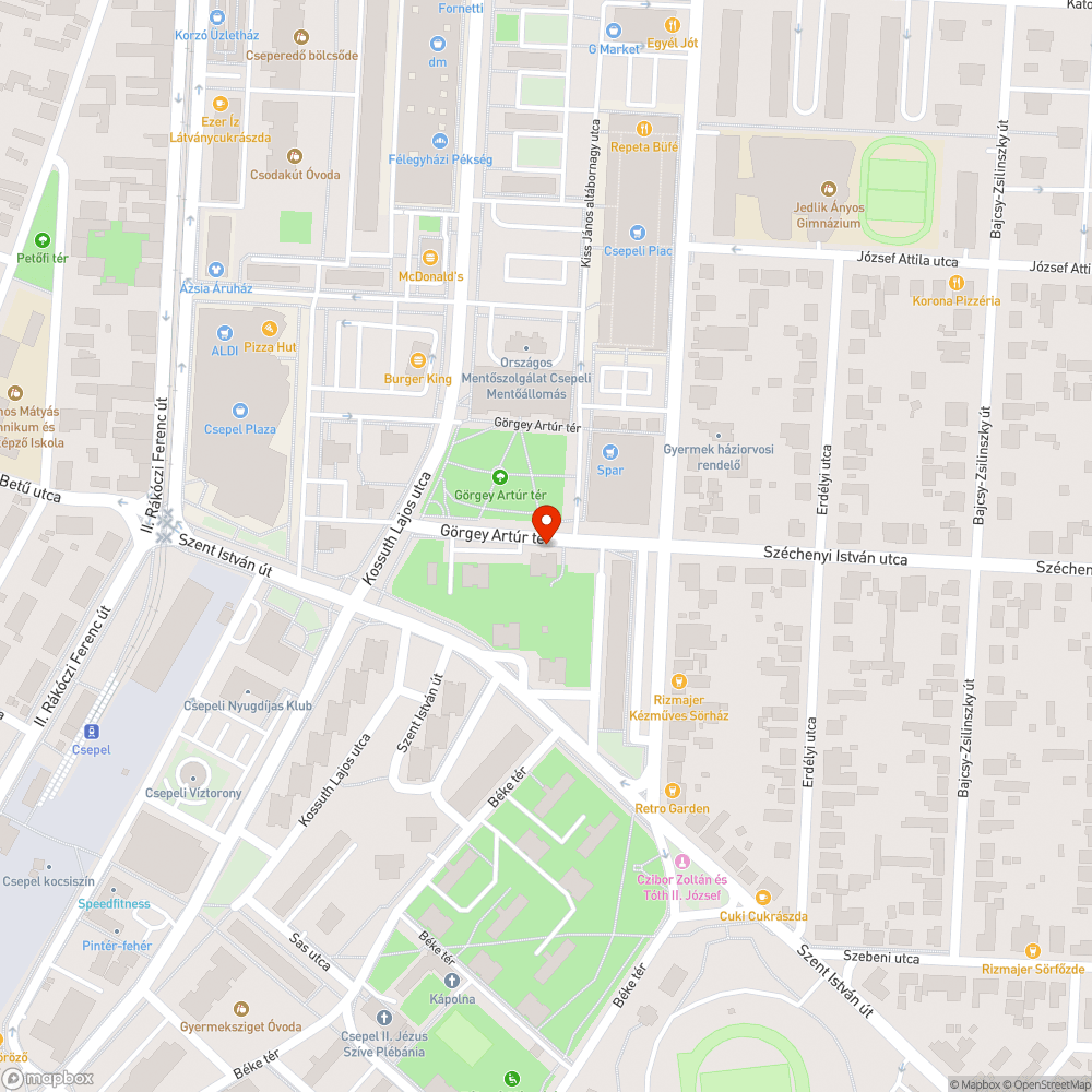 Teljesen tönkrement zöldterület bejelentés helye