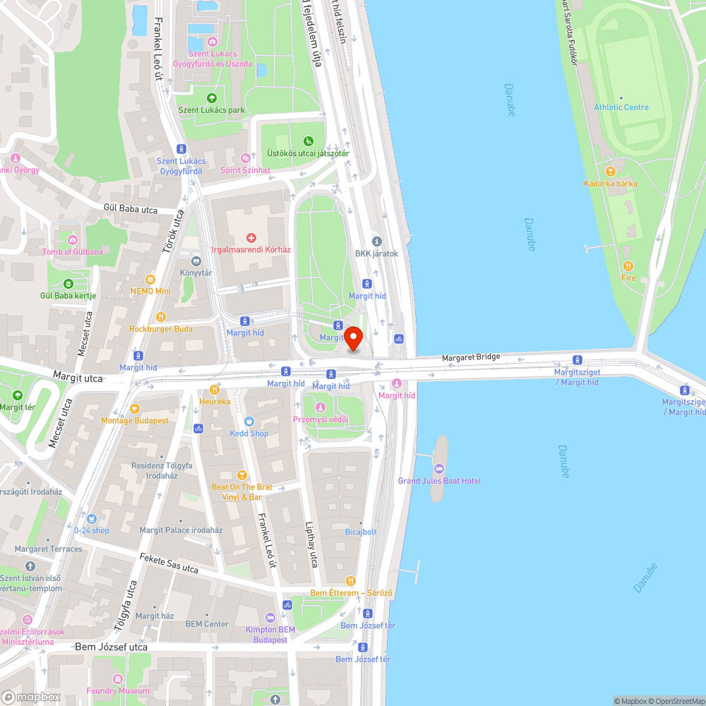 Kopott, veszélyes kerékpárút bejelentés helye