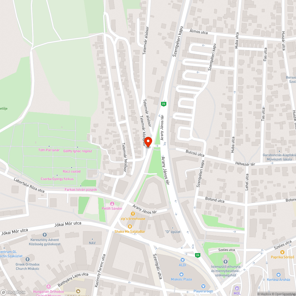 Kátyú kitáblázva de nem javítják bejelentés helye