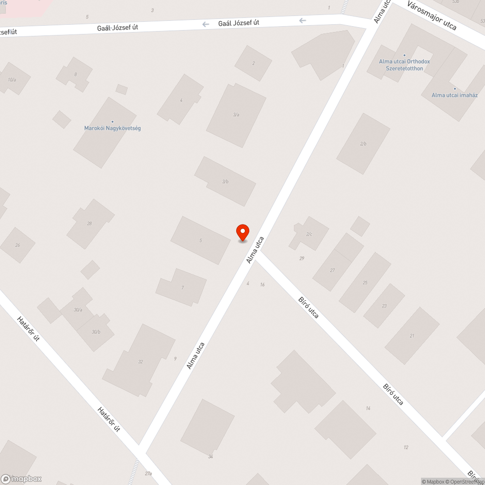 Elforgatott tükör bejelentés helye