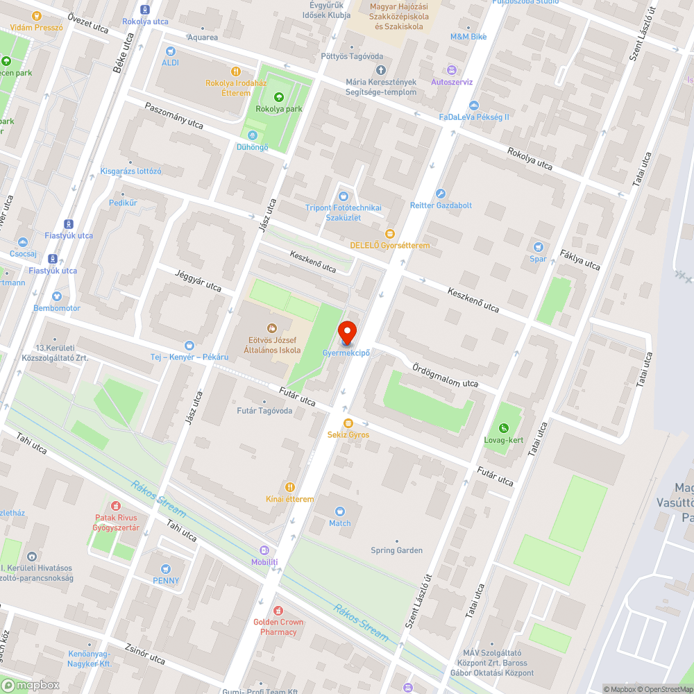 Kidobott tégla és szőnyeg bejelentés helye