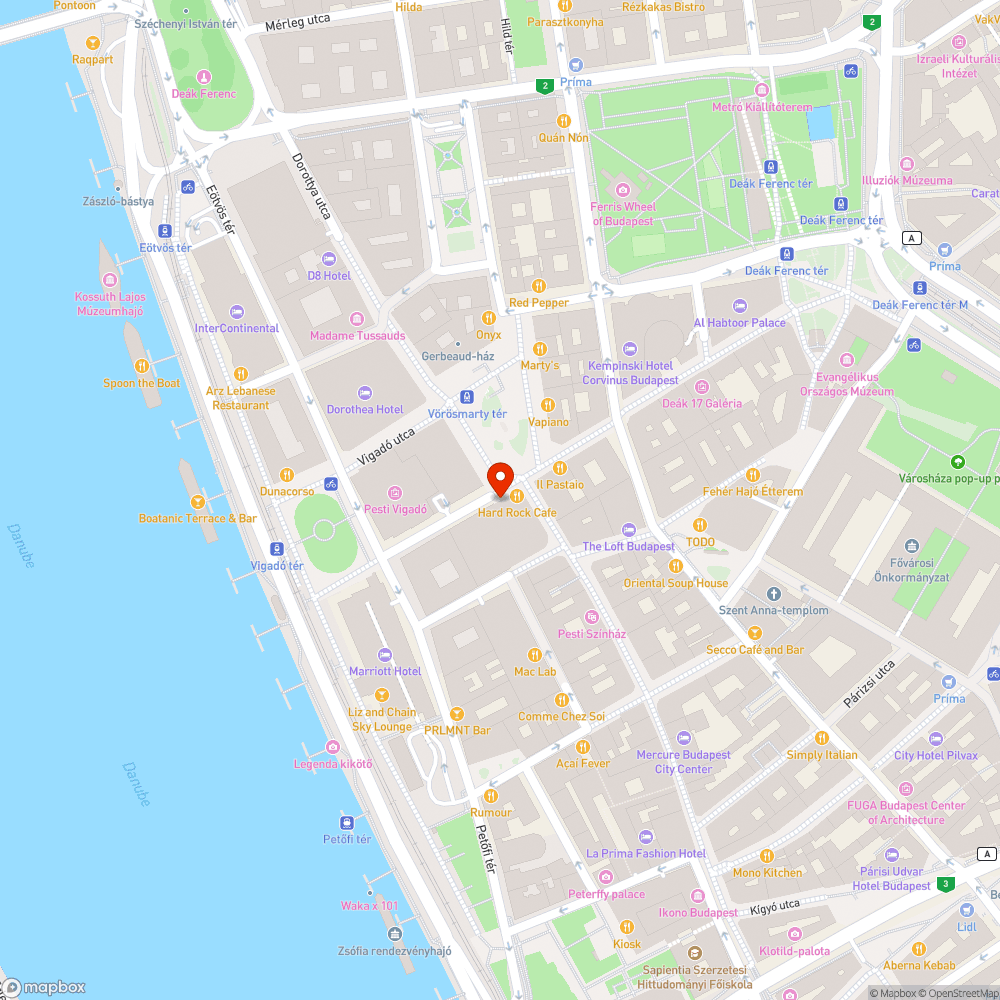 Váci kapu visszaépítése bejelentés helye