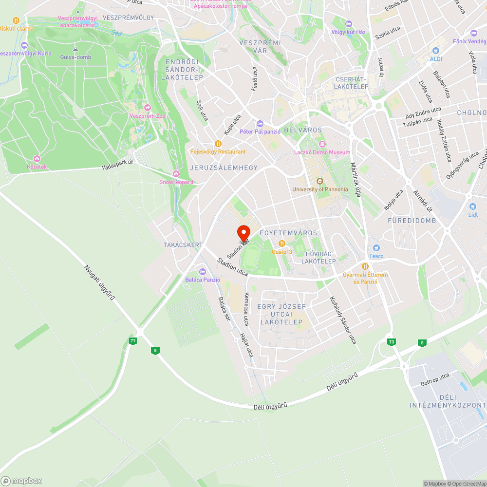 Nincs parkolóhely bejelentés helye