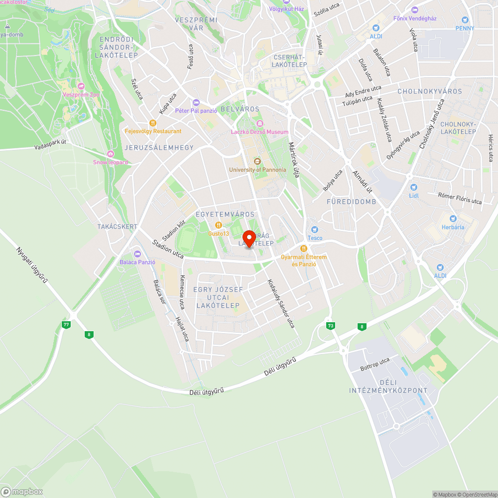 Veszélyes fa bejelentés helye