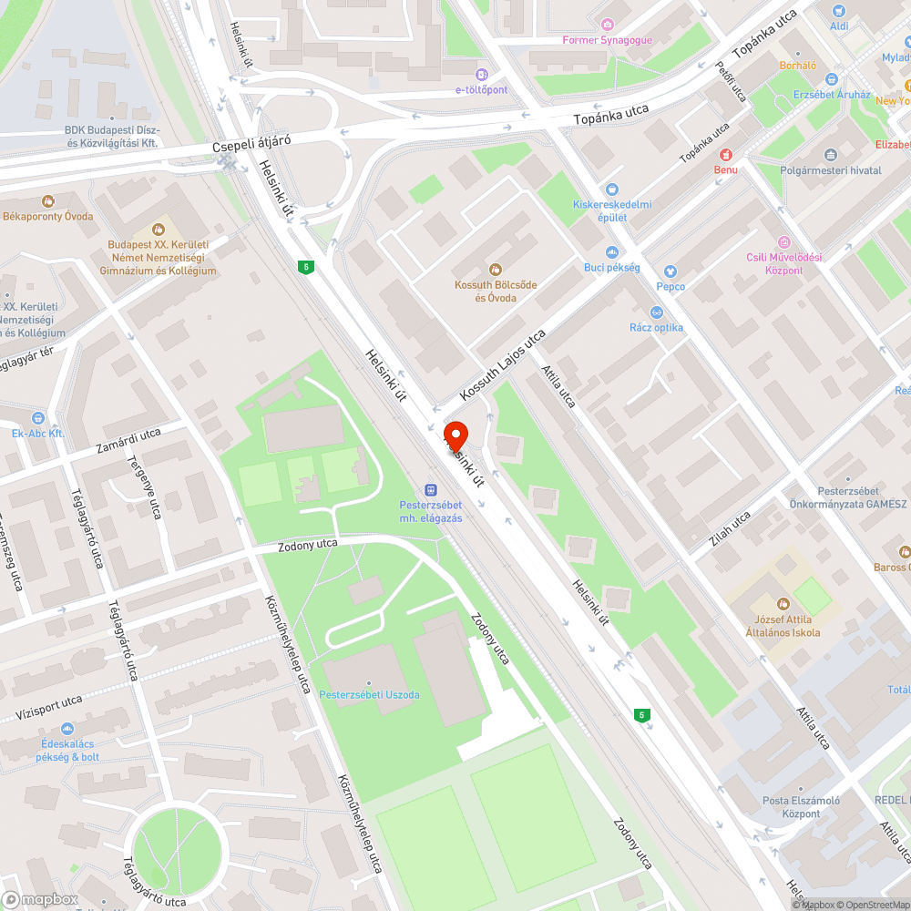 Kigyulladt kuka bejelentés helye