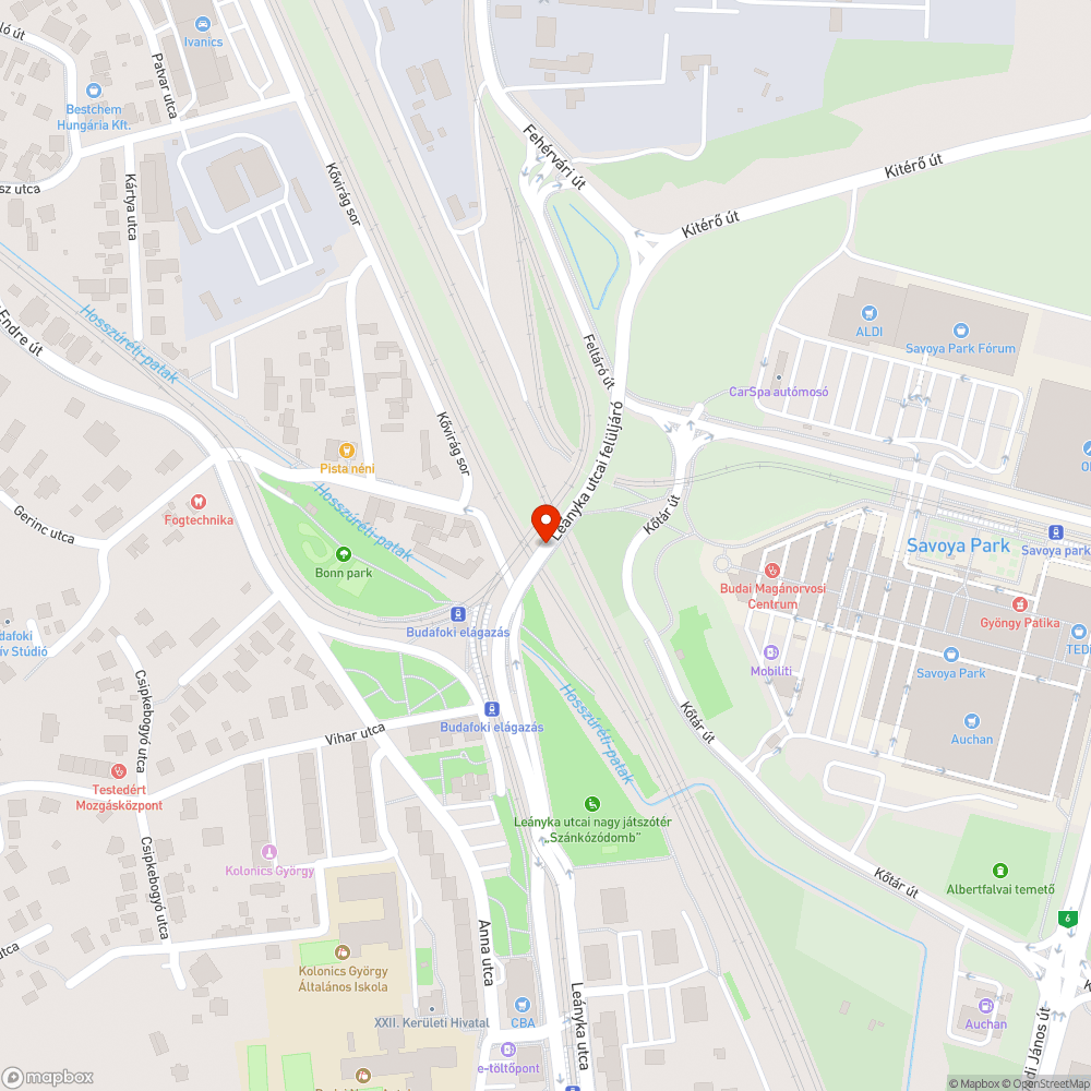 Albertfalvai felüljáró elképesztő állapotok bejelentés helye