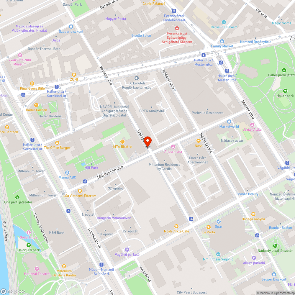 Veszélyesen belógó lombkorona bejelentés helye