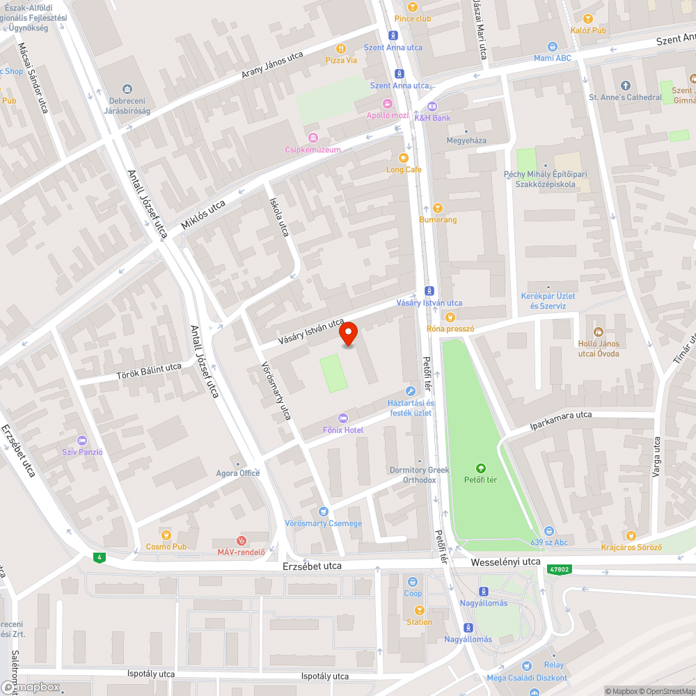 Lámpa nem működik bejelentés helye