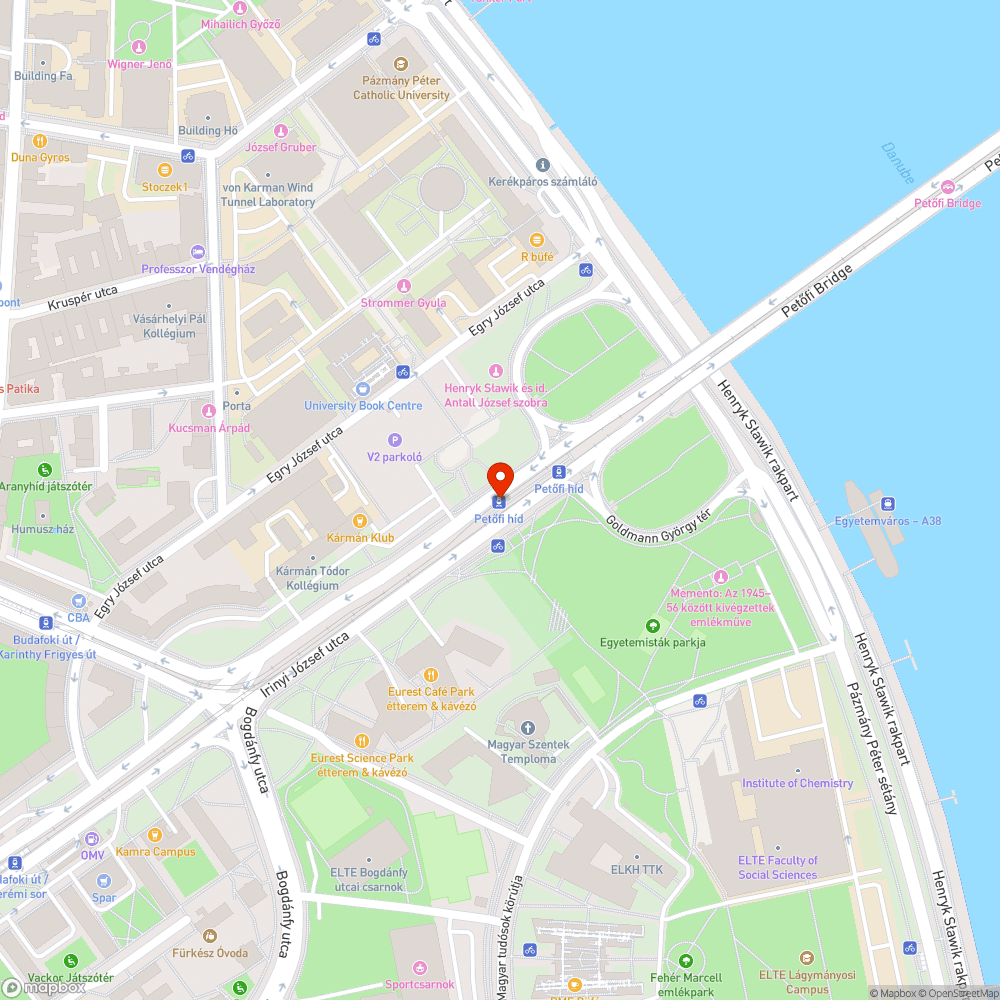 Graffitis megálló bejelentés helye