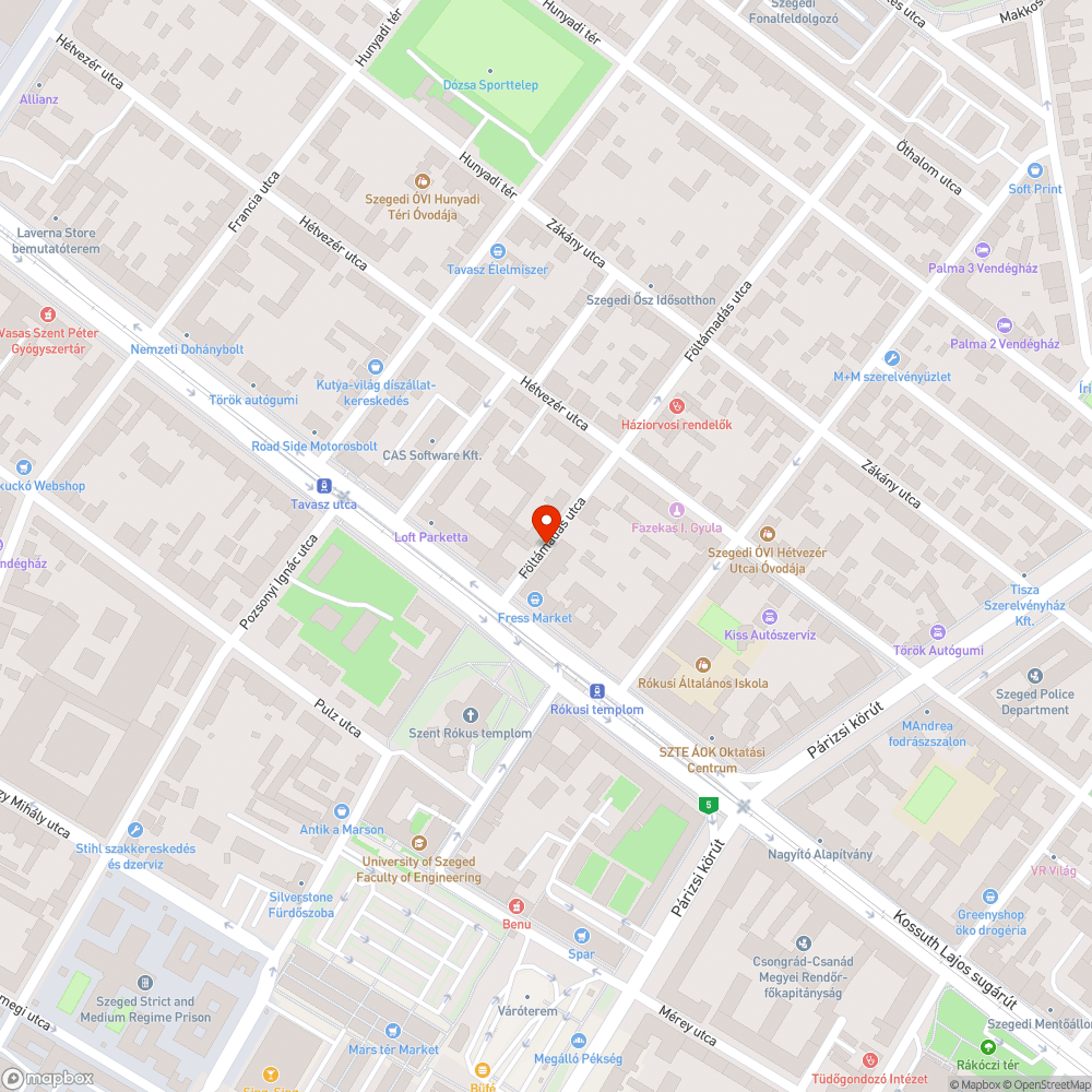 Kátyú az úton - Föltámadás utca 30. bejelentés helye