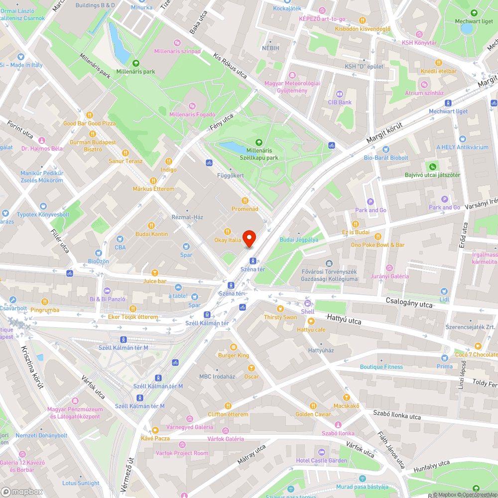 Sötét bejelentés helye