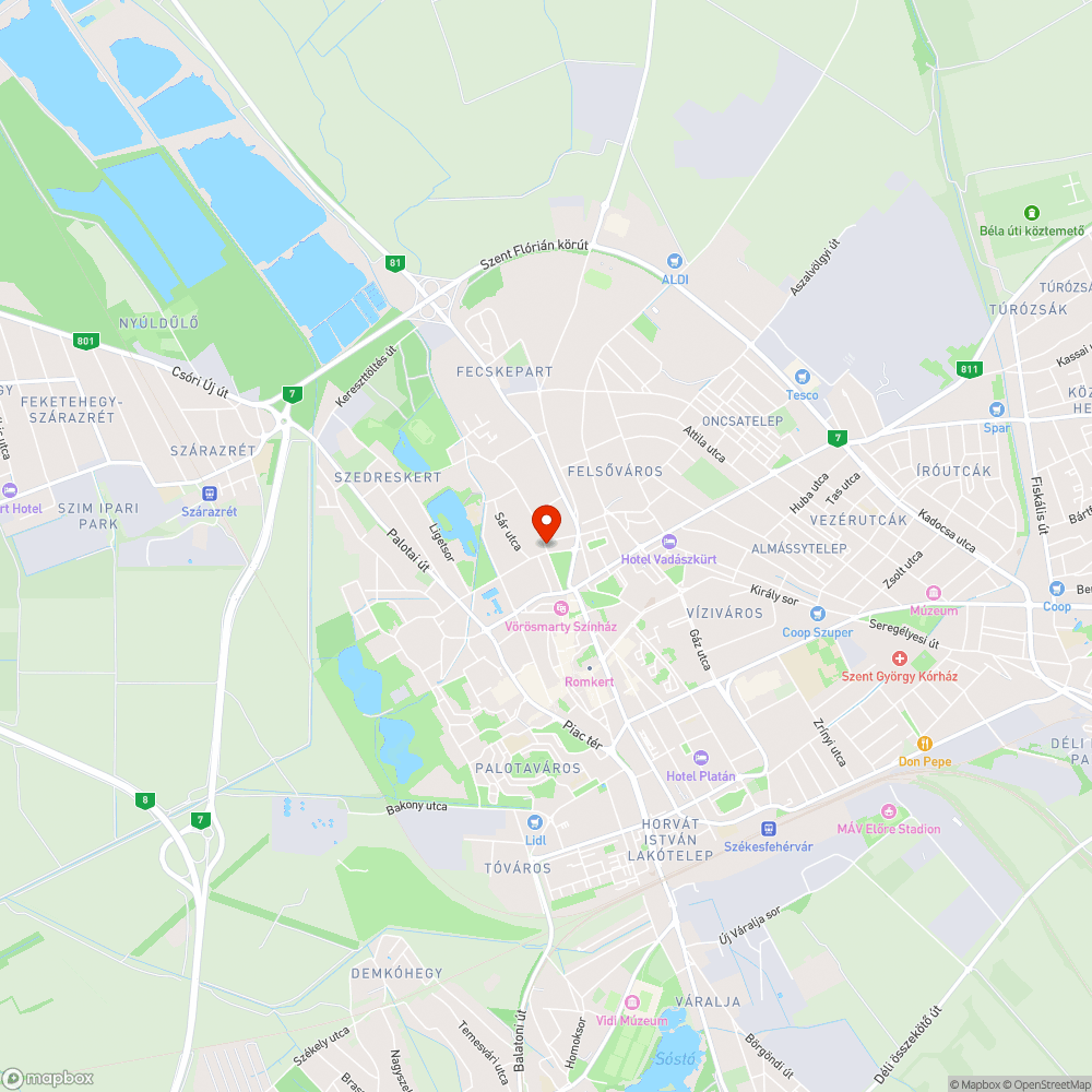 elhagyott autó bejelentés helye