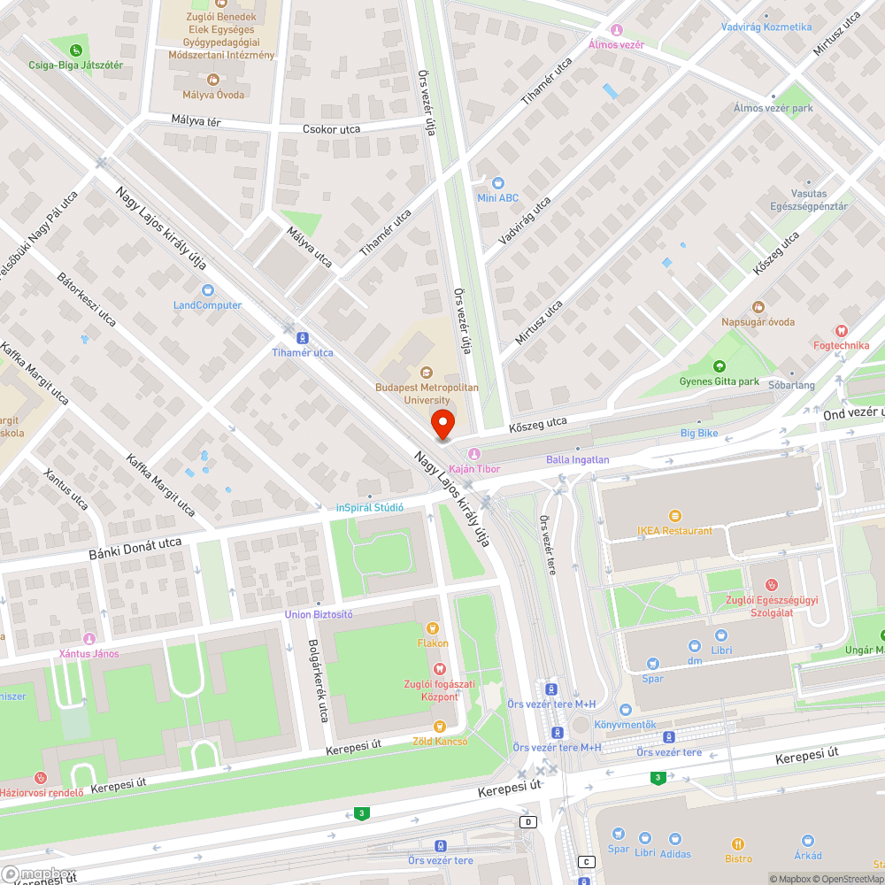 Elfordult jelzőtáblák bejelentés helye