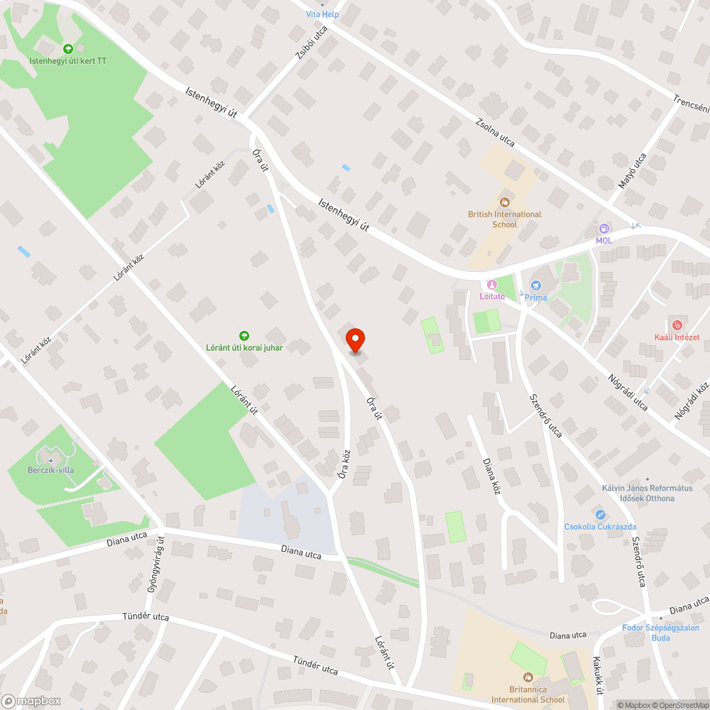 Szemétlerakás bejelentés helye