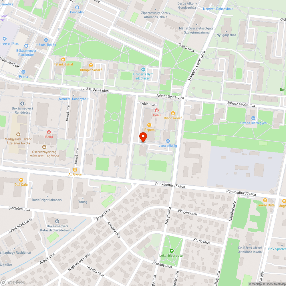 Pofátlan parkolás bejelentés helye