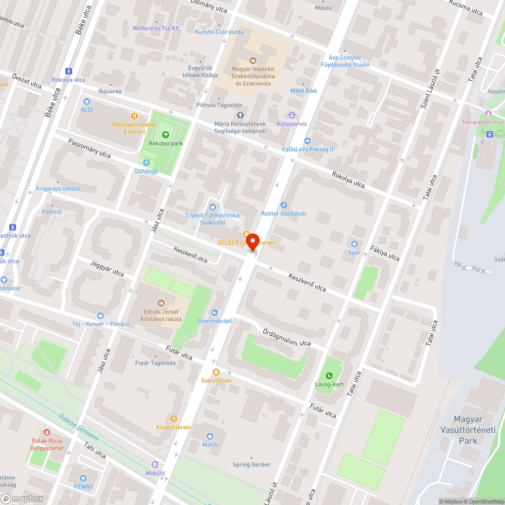 Hibás sebességmérő bejelentés helye