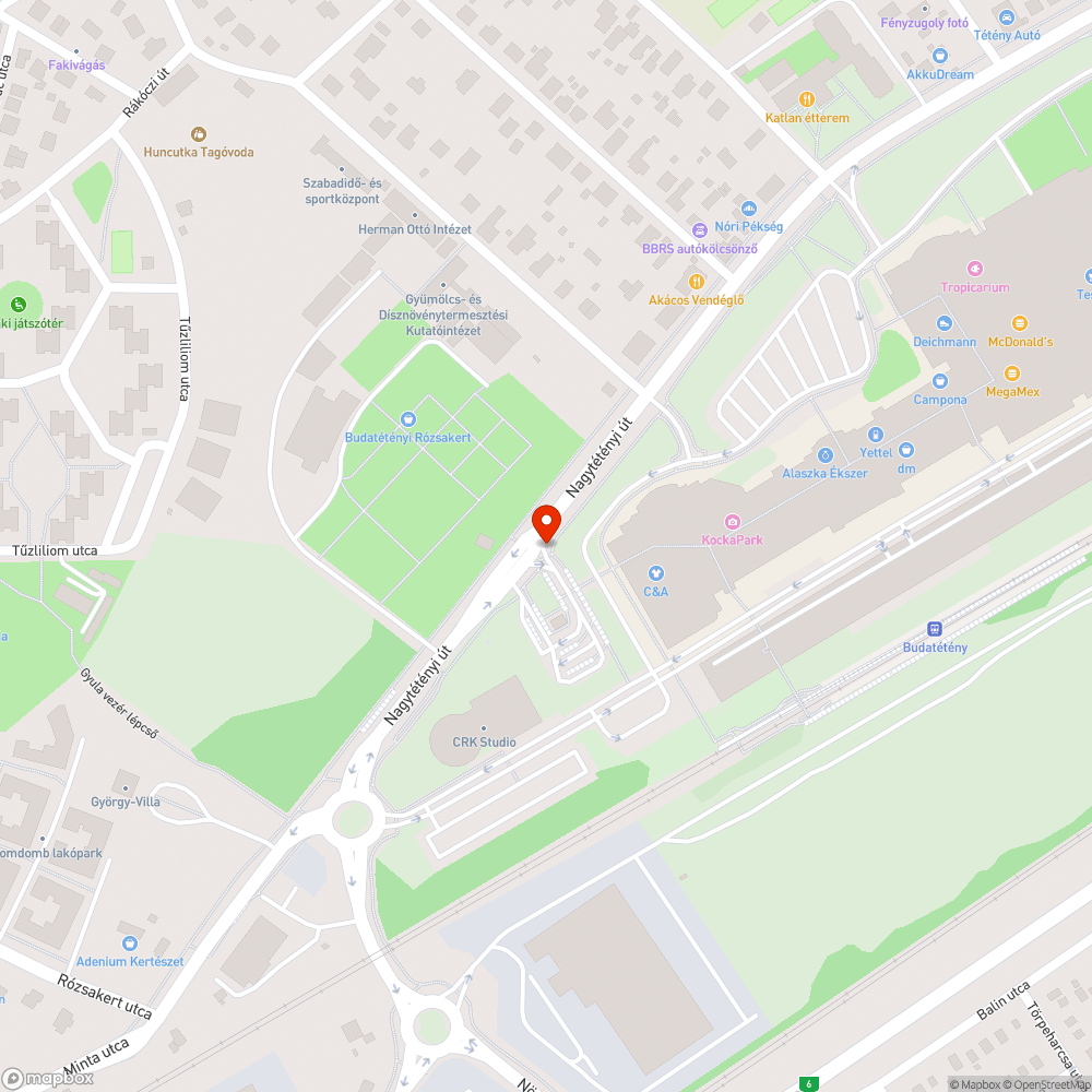 Kintfelejtett tábla bejelentés helye