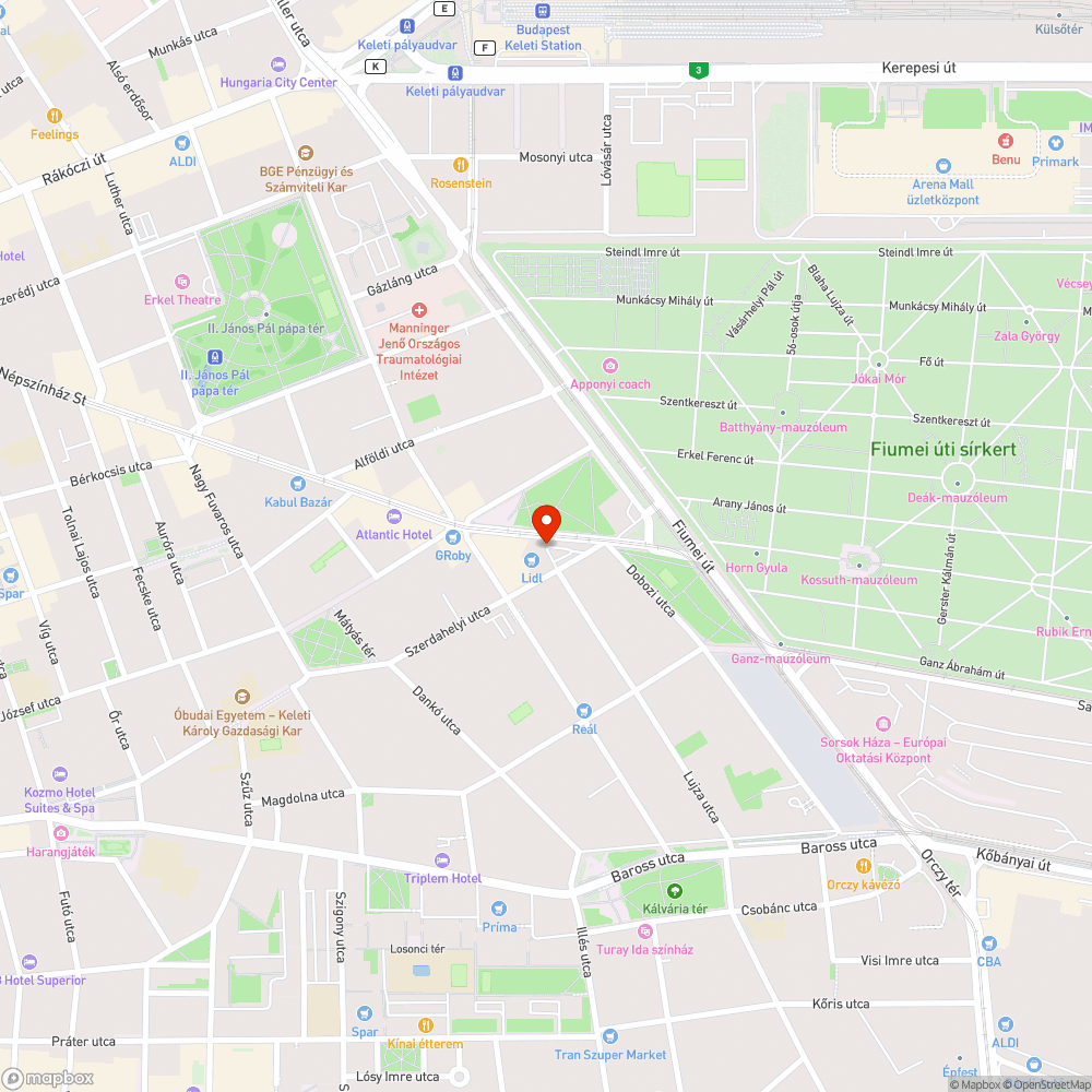 Hiányzó kerékpárparkoló a Teleki téri piacnál bejelentés helye