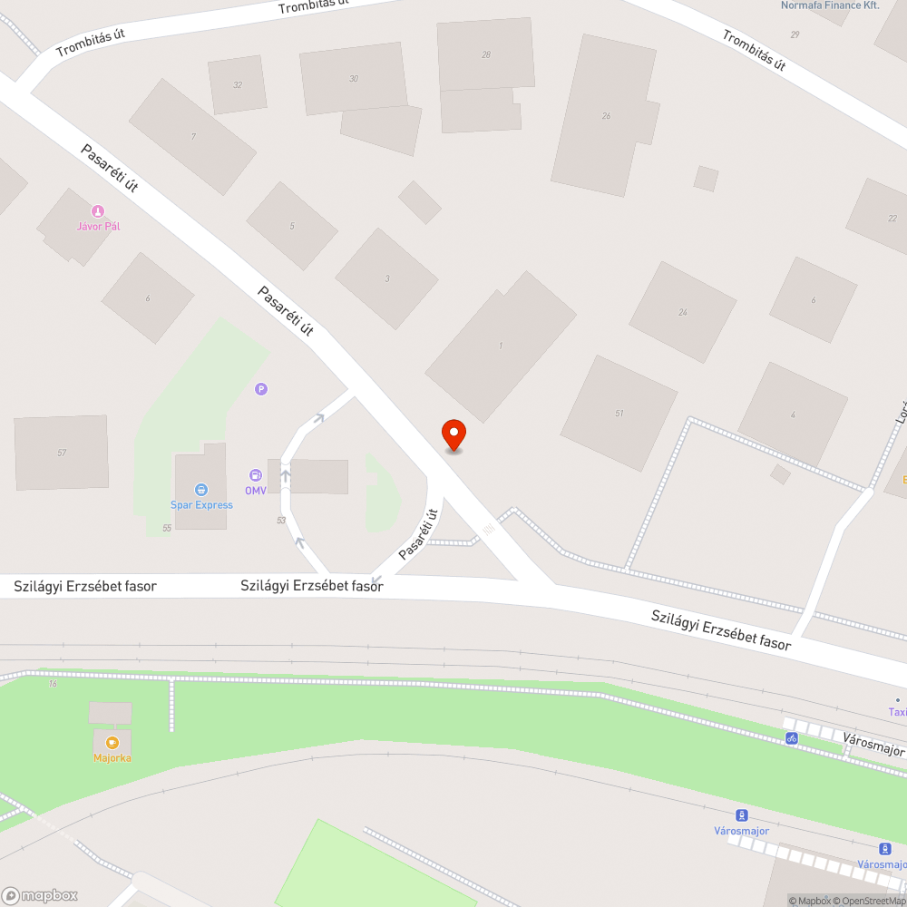 Kidöntött tábla bejelentés helye