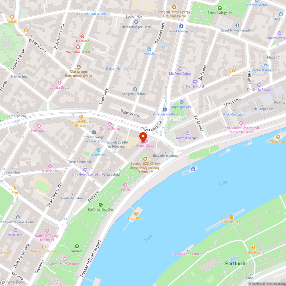 Kerékpártámaszok hiánya - Radnóti Gimi oldalánál bejelentés helye